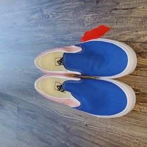 New Unisex Vans ClassicSlip-on (Retro Court) Multicolored